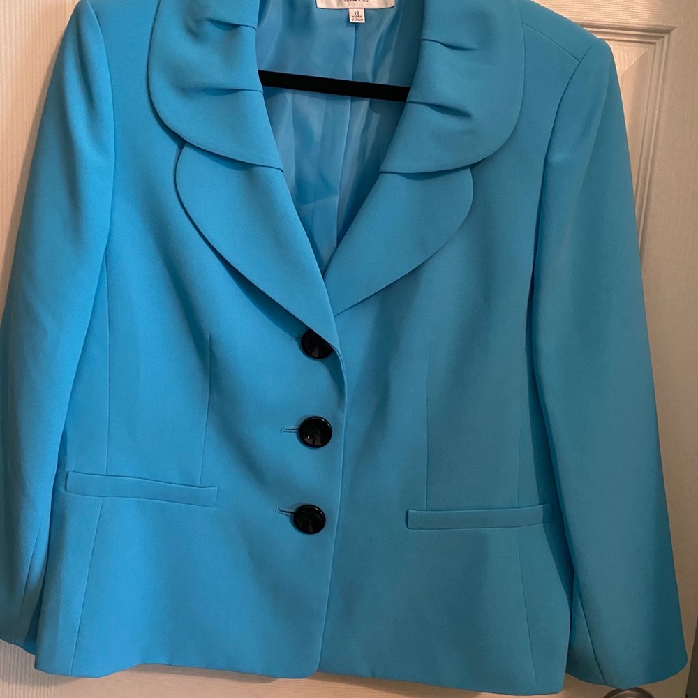 Light blue suit jacket